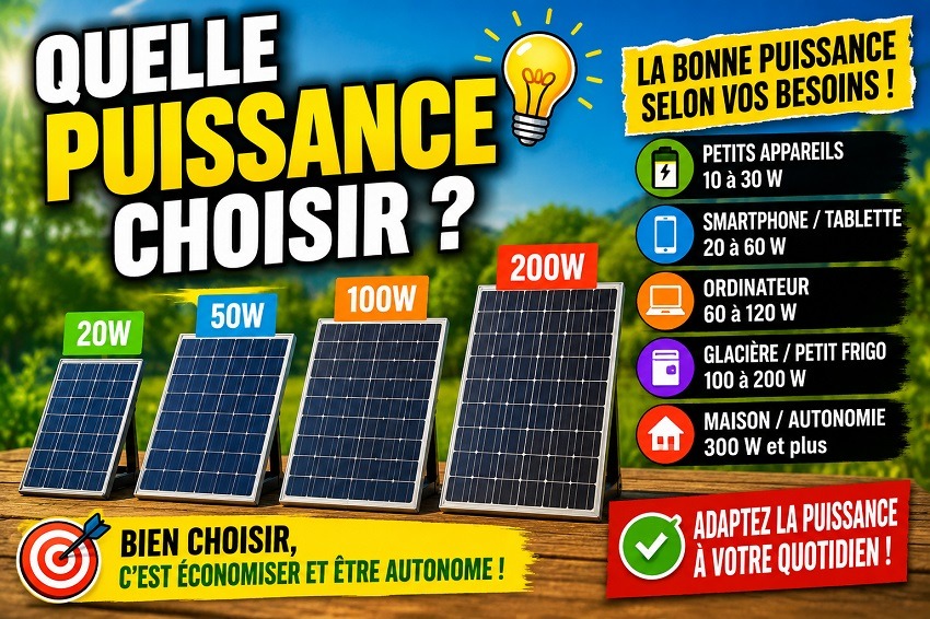 Petit panneau solaire