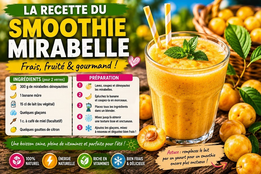 Smoothie mirabelle