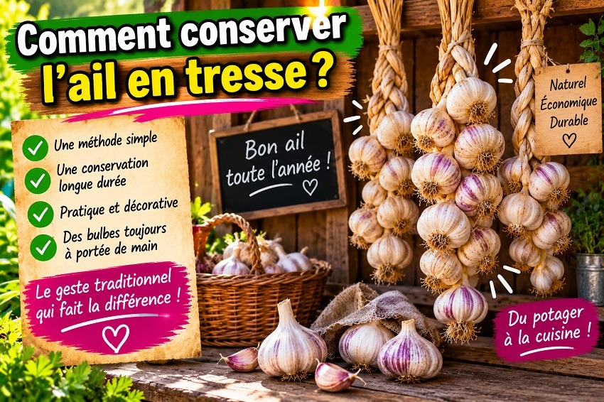 Comment stocker l’ail
