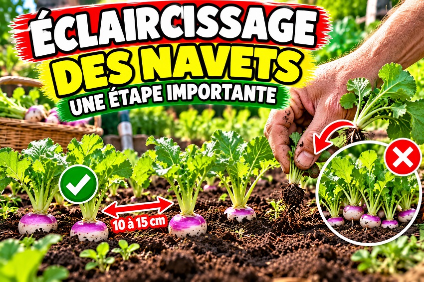 Planter des navets