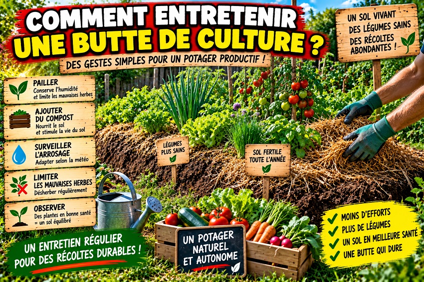 Butte de culture