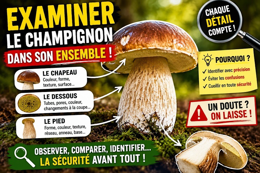 Cueillette de bolets