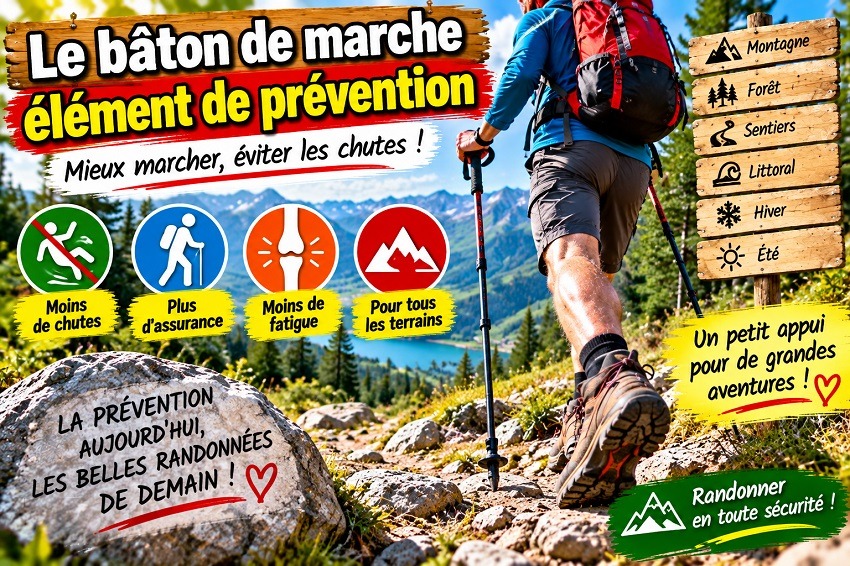 Bâton de randonnée