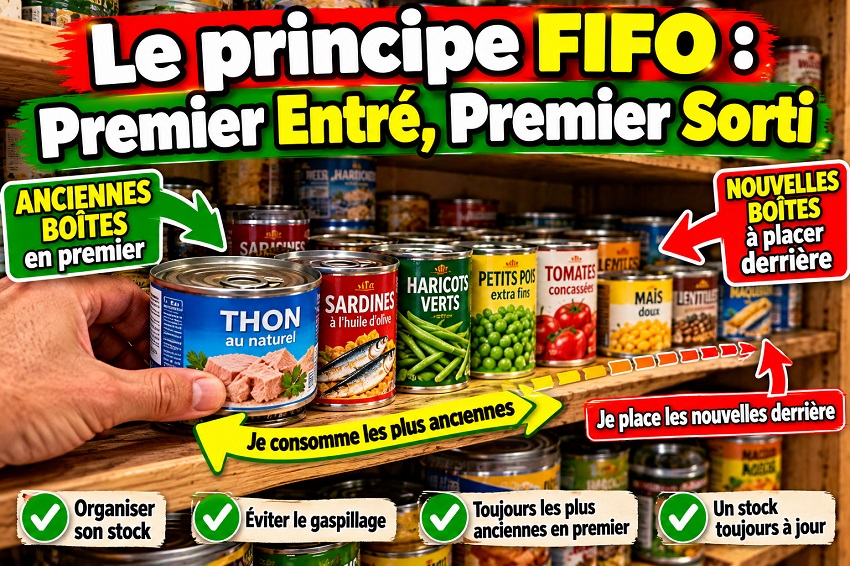Stock de conserves