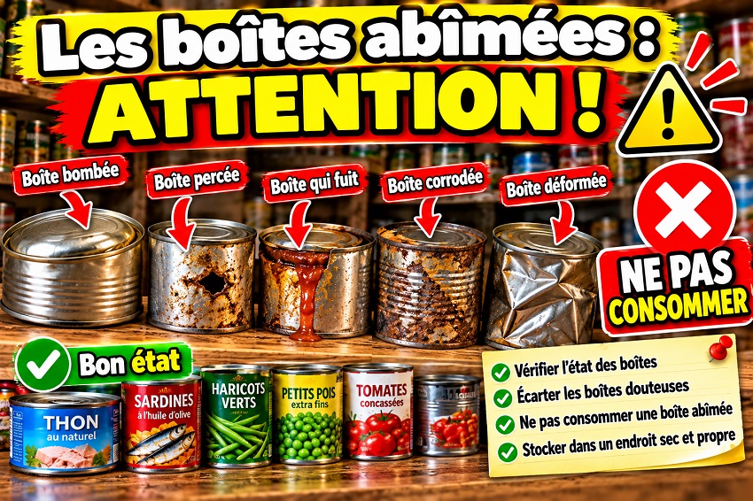 Stock de conserves