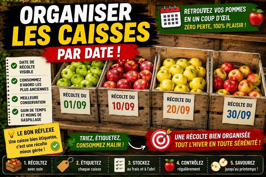 Conserver ses pommes