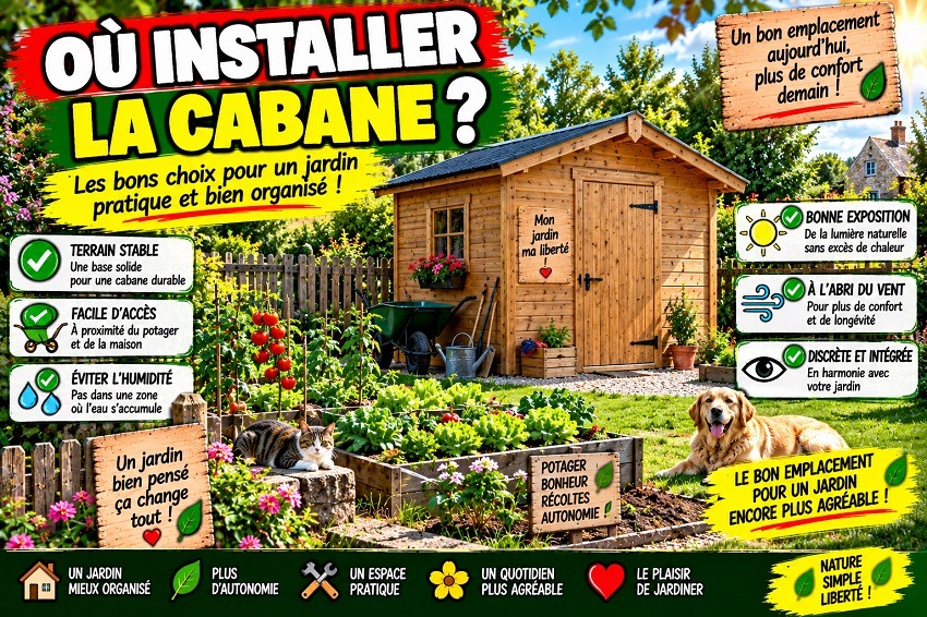 Petite cabane de jardin