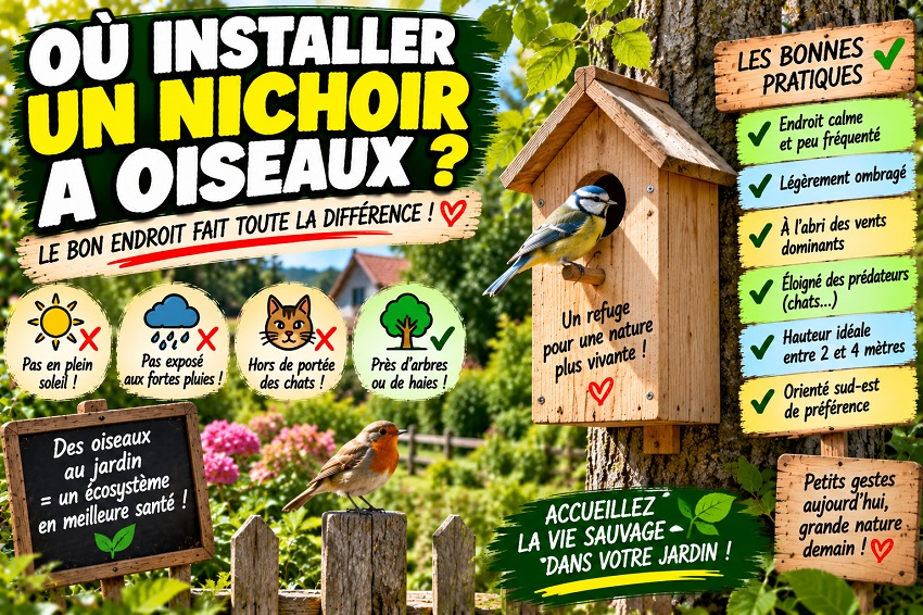 Fabriquer un nichoir