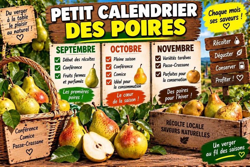 Récolter les poires