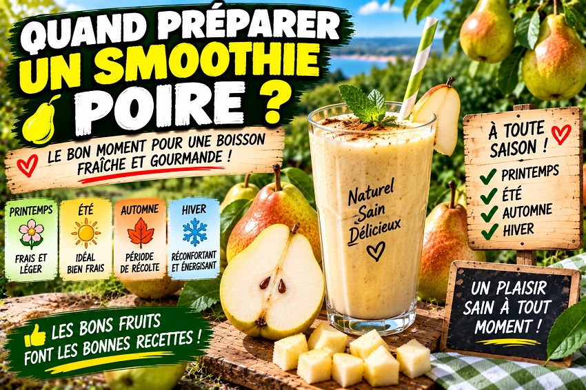 Smoothie poire
