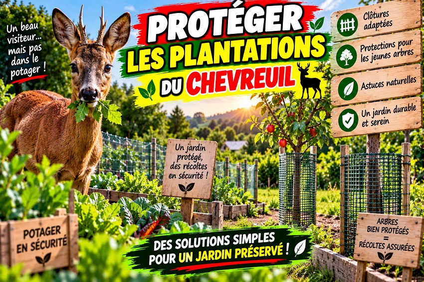 Chevreuil au jardin