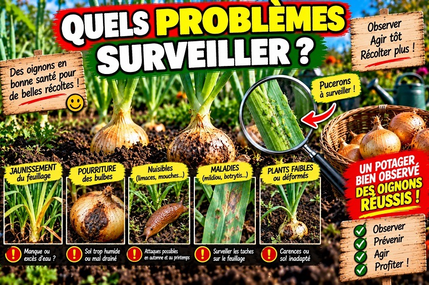 Planter des oignons