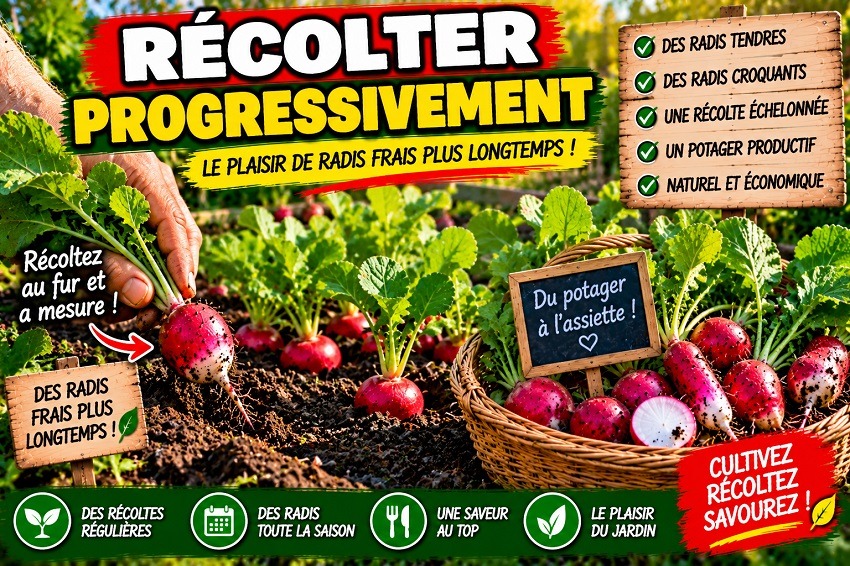 Planter des radis