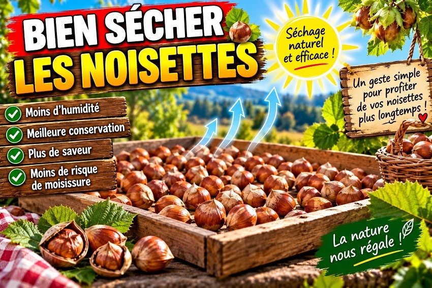 Cueillette de noisettes