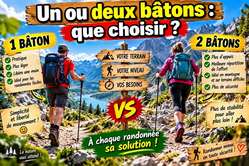 Bâton de randonnée