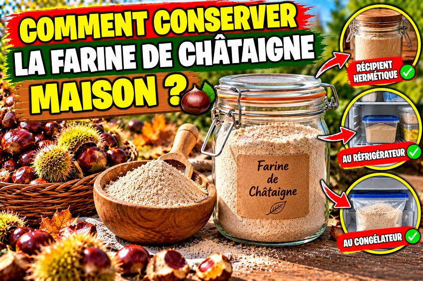 Farine de châtaigne
