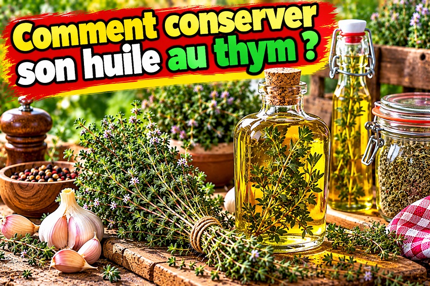 Huile au thym