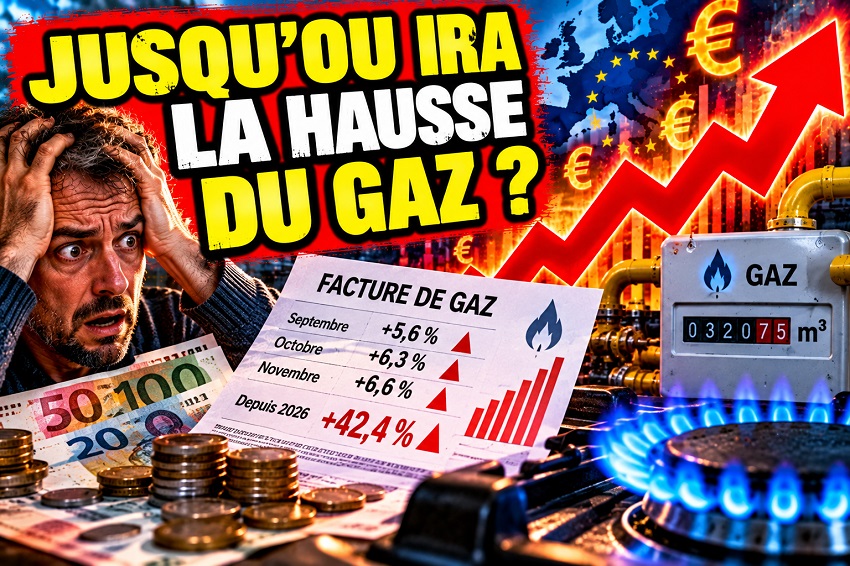 Hausse du gaz