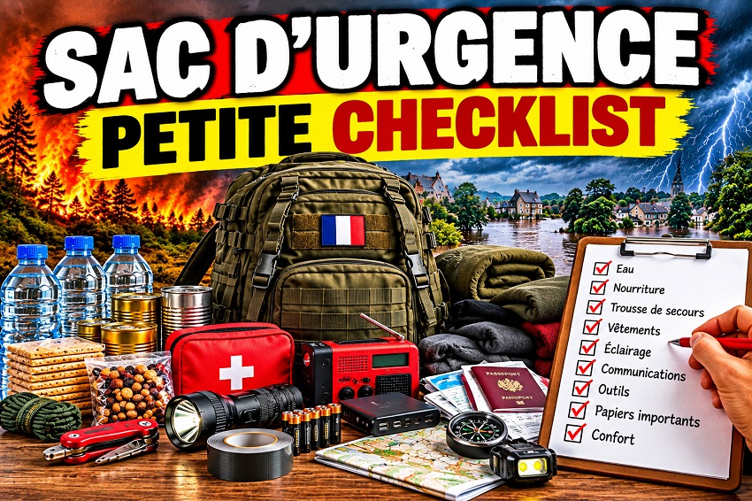 Sac dâurgence 72 H