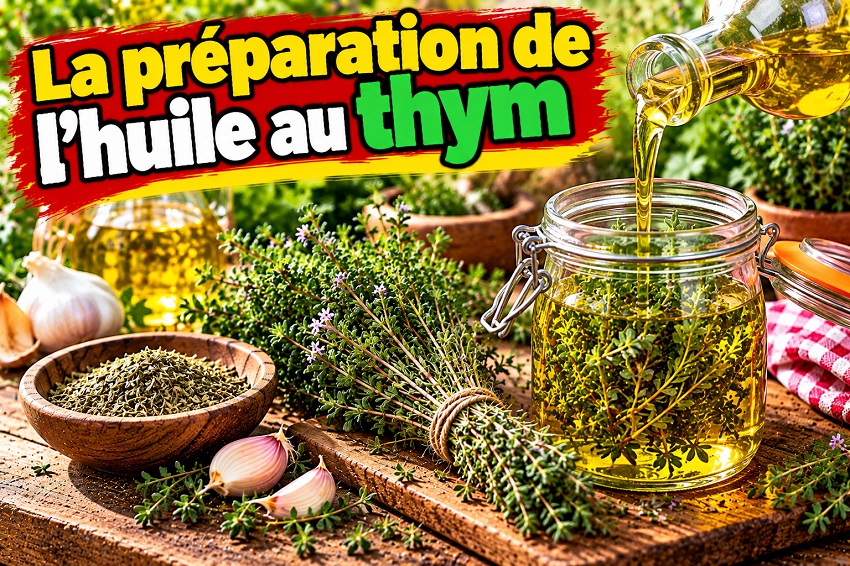 Huile au thym