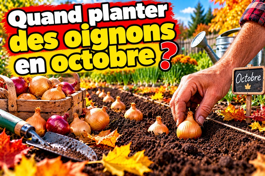 Planter des oignons