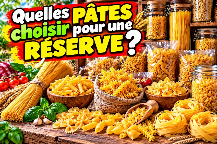 Stocker des pâtes