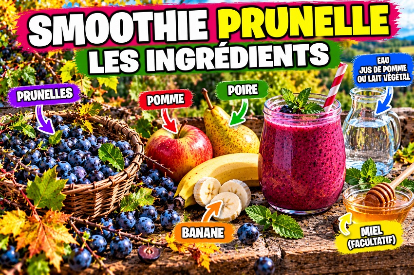 Smoothie prunelle
