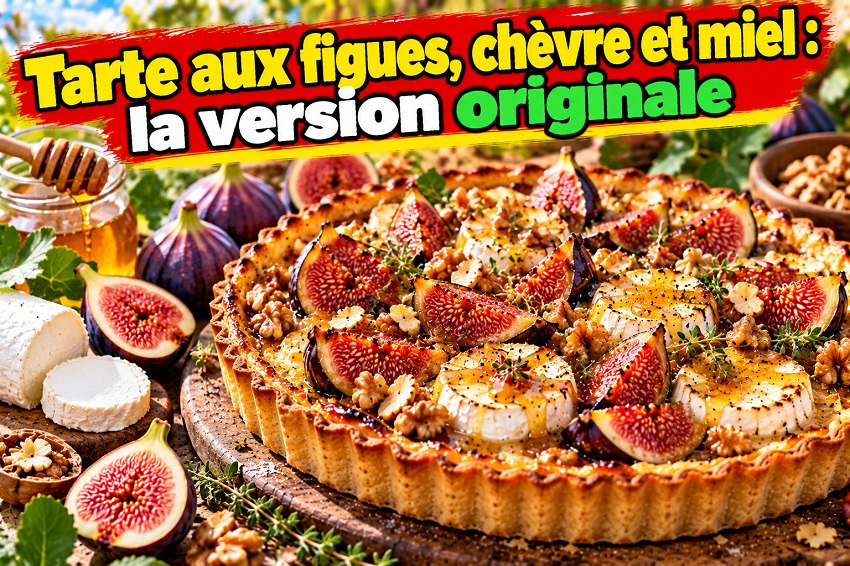 Tarte aux figues