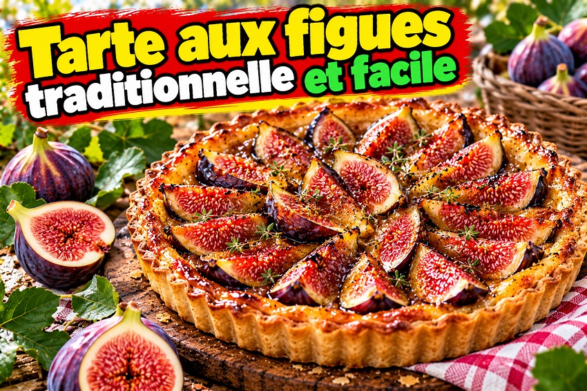 Tarte aux figues