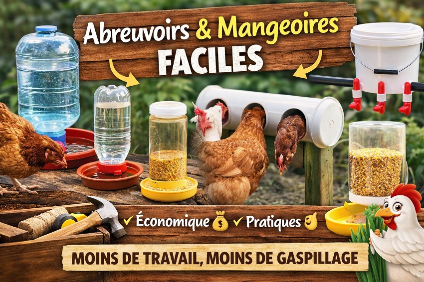 Mangeoire anti-gaspillage