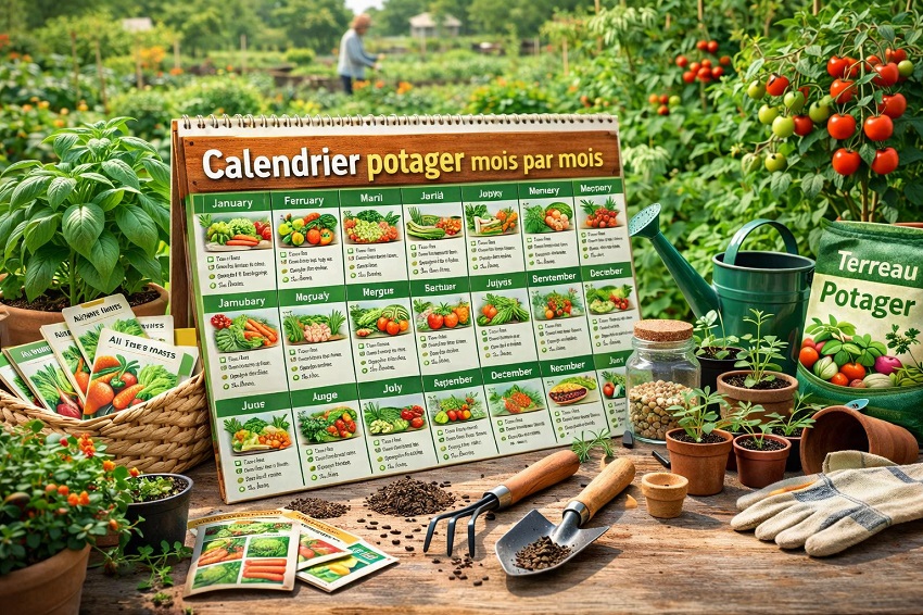 planning potager