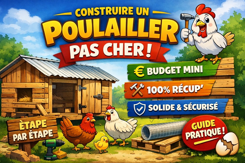 Construire un poulailler