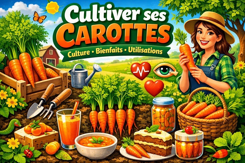Cultiver ses carottes