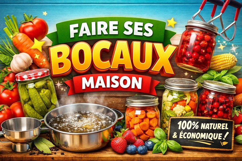 Faire ses bocaux maison