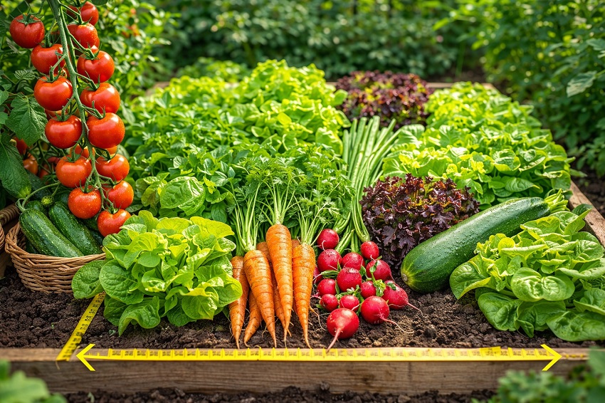 quels légumes produisent le plus au potager