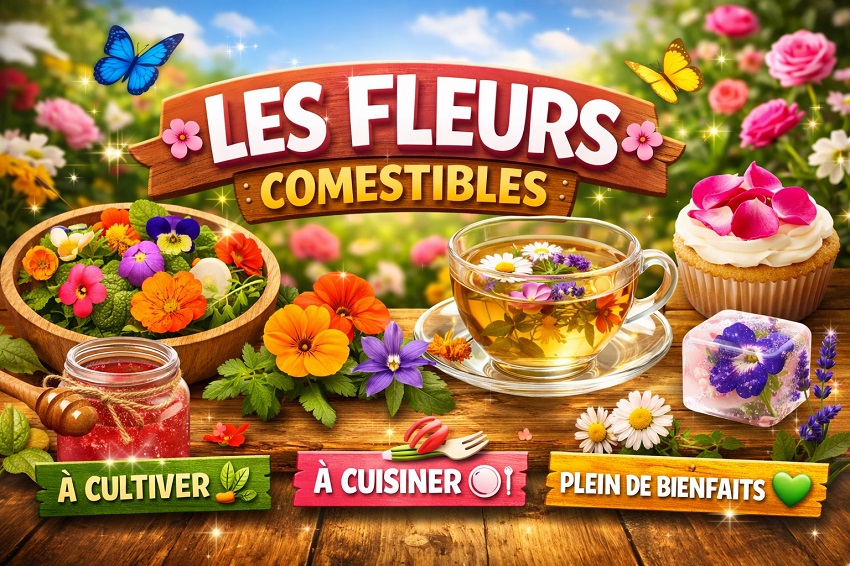 fleurs comestibles