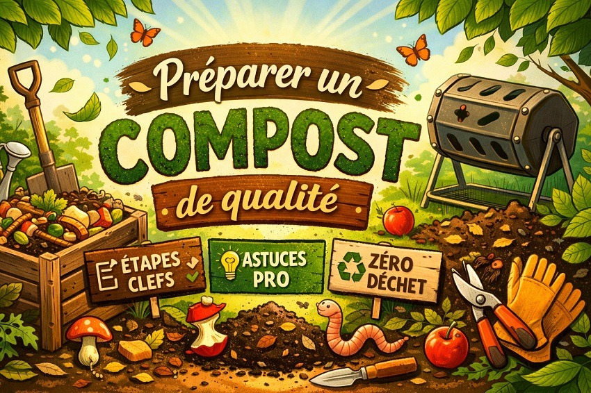 Préparer un compost de qualité
