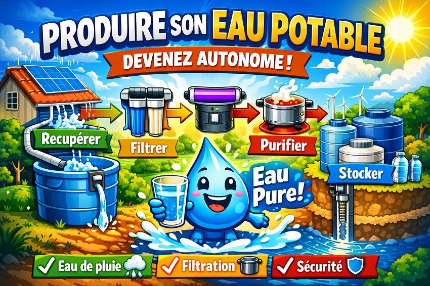 produire son eau potable