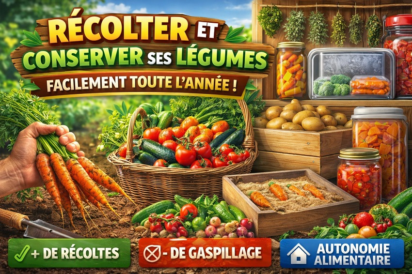 récolte potager