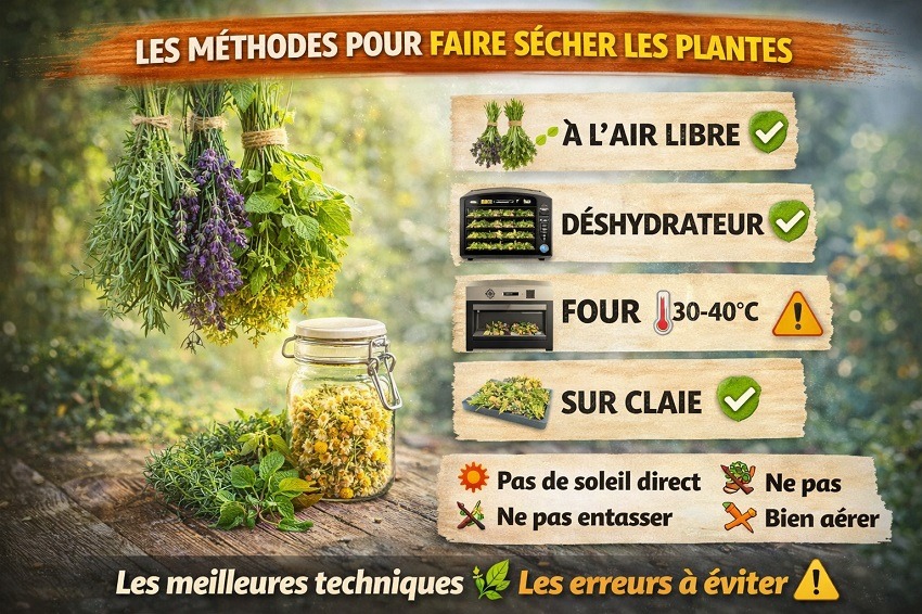 Sécher les plantes