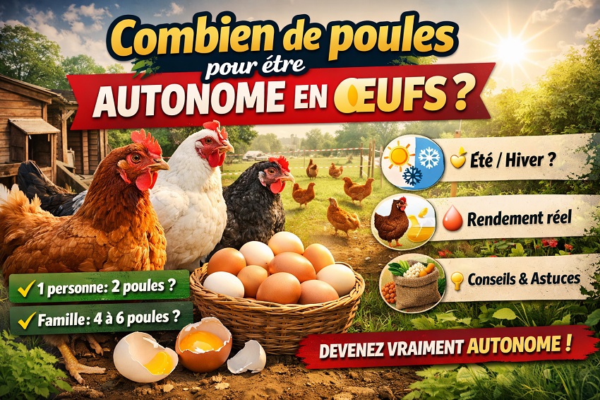 être autonome en œufs guide complet
