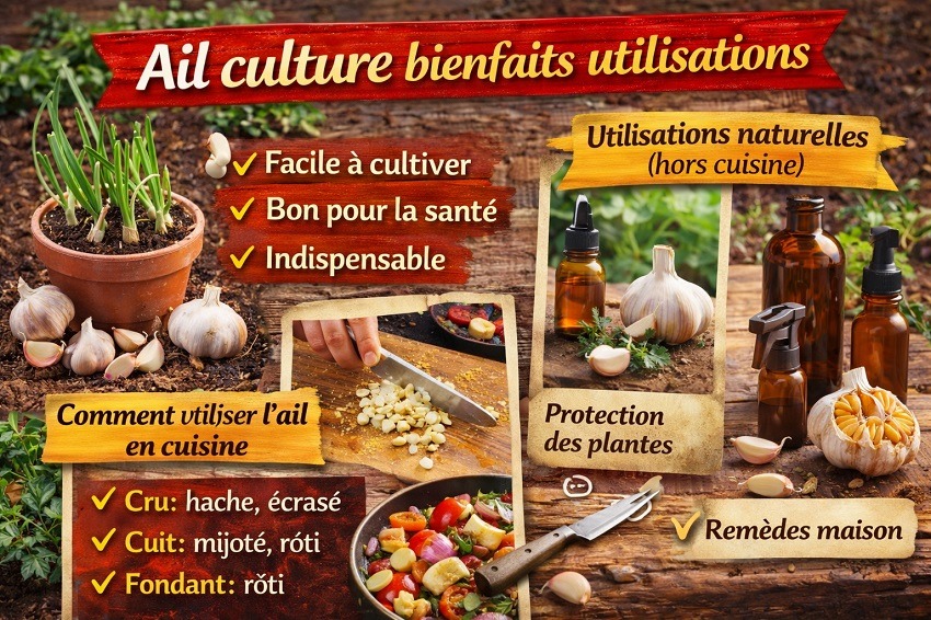 utiliser l’ail en cuisine