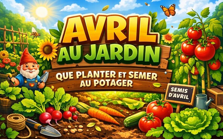 Avril au jardin
