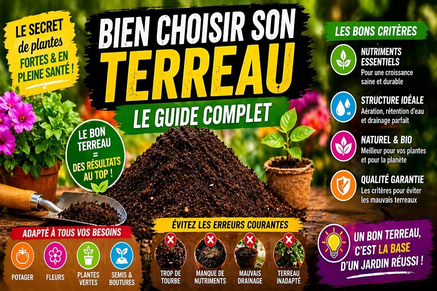 choisir son terreau