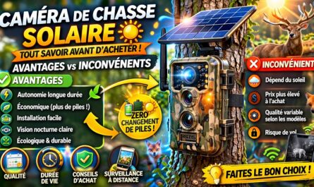 La caméra de chasse solaire