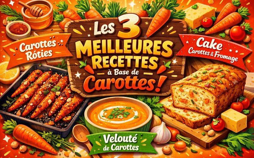 Carottes recettes faciles
