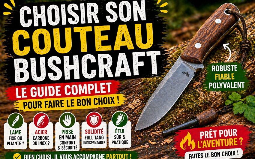 Choisir son couteau bushcraft