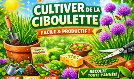 Planter de la ciboulette