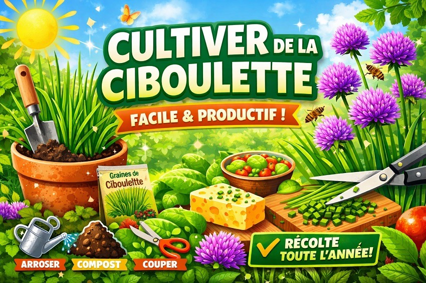 Planter de la ciboulette