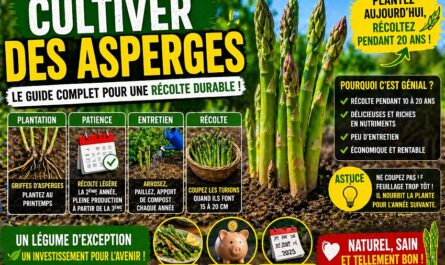Cultiver des asperges guide complet